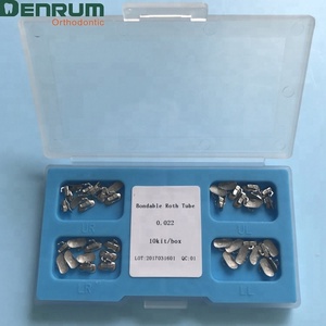 Denrum Staffa Ortodontica Monoblocco Roth con Tubi Buccali - Product Image 3