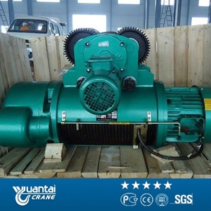 1 1.5 2 3 5 tonnes <span class=keywords><strong>10ton</strong></span> électrique de construction de câble métallique palan à monorail grue prix - Product Image 4