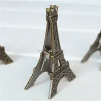 كوريا القرطاسية خمر برج ايفل باريس المعادن مذكرة دبابيس ورق للصور اللوازم المكتبية الملحقات