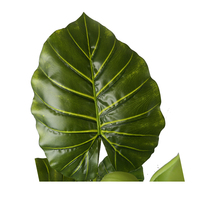 Personnalisée vive faux usine de plantes artificielles Oreille D'éléphant arbre faux taro verdure