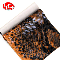 Rouleau noir pu simili cuir pour femme, tissu imprimé sur peau de serpent, synthétique, holographique, métallique et rétro, vêtement