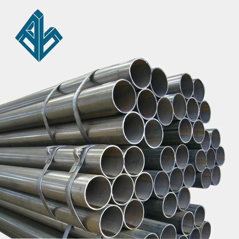 Astm A53 Sch 40 Gr.b Black Painted Groveed Ends Fire Protection/Galvanized Erw Steel Pipe/Spiral Welded Steel Pipe
