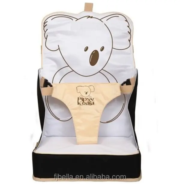 Assento compacto de cadeira para alimentação de bebês, almofada de assento portátil para cadeira alta com espuma de memória, impulsionador de sujeira