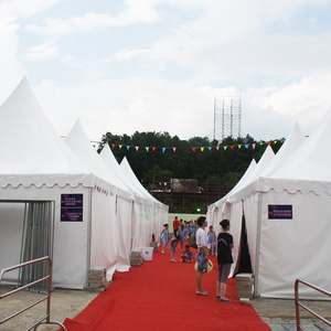 COSCO UV Kháng Durable Nhôm PVC Đỉnh Cao Marquee Đảng Tent <span class=keywords><strong>Gazebo</strong></span> Modular <span class=keywords><strong>Pinnacle</strong></span> Chùa Lều - Product Image 2