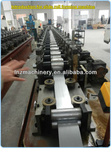 LMS 슬라이드 서랍 제조 롤 성형기 PLC 제어 기어 코어 부품이 포함된 타일 성형기 - Product Image 2