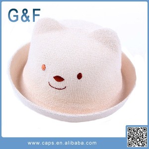 Diseño encantador del bebé de lujo del sombrero del sol a granel - Product Image 5