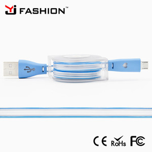 2017 accesorios del teléfono retráctil 1 M micro USB <span class=keywords><strong>Cable</strong></span> IOS para <span class=keywords><strong>Android</strong></span> para <span class=keywords><strong>iPhone</strong></span> 8Pin - Product Image 6