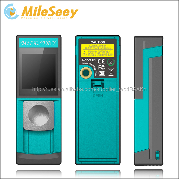 Новый дизайн oem лазерный дальномер Mileseey D5T 60 м мини лазерный дальномер
