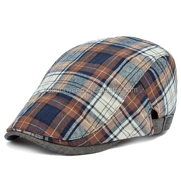 Fashionable design top quality custom flat peak cap for wholesale