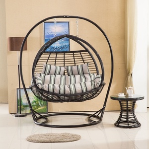 <span class=keywords><strong>Fauteuil</strong></span> <span class=keywords><strong>suspendu</strong></span> en rotin d'extérieur pas cher, <span class=keywords><strong>deux</strong></span> places, panier en osier <span class=keywords><strong>pour</strong></span> adultes, chaise suspendue en forme d'œuf <span class=keywords><strong>pour</strong></span> le jardin - Product Image 5