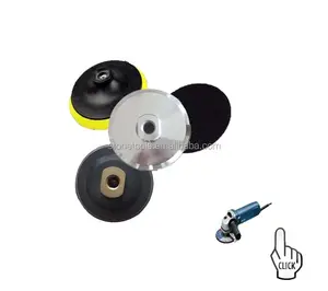 Diamond polishing pad angle grinder adapter rubber/plastic/aluminium backer pad