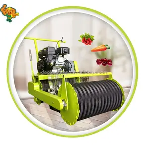 5 row 7.5 HP walking tractor seeder carrot seed planting machine