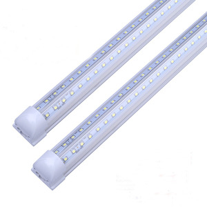 Chaude <span class=keywords><strong>T8</strong></span> <span class=keywords><strong>V</strong></span> Intégrée Formée LED Tube Lumières Grand Angle 270 Degrés De Luminosité LED Tube Luminaire - Product Image 2
