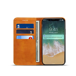 Personnalisé faux PU Snap couverture en cuir cas pour iPhone 8 plus - Product Image 4