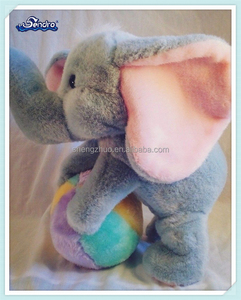 Nomi <span class=keywords><strong>per</strong></span> <span class=keywords><strong>Peluche</strong></span> di Elefante Morbido Personalizzati da Circo, Giocattoli di Animali Imbottiti - Product Image 2