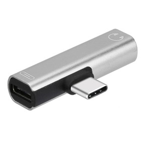 Adaptor pengisian daya 2 in 1, Audio Analog 2 in 1 Tipe <span class=keywords><strong>c</strong></span> Audio Aux 3.5mm untuk konektor adaptor Earphone Tipe <span class=keywords><strong>c</strong></span> - Product Image 5
