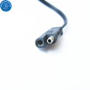 SAE zu SAE <span class=keywords><strong>2</strong></span> pin stecker sae Automotive Verlängerung Kabel Schnell Trennen Kabelbaum - Product Image 6