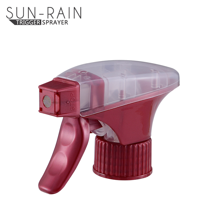 Hot sale Plastic trigger hand soap pump 28/410 for cosmetic packaging