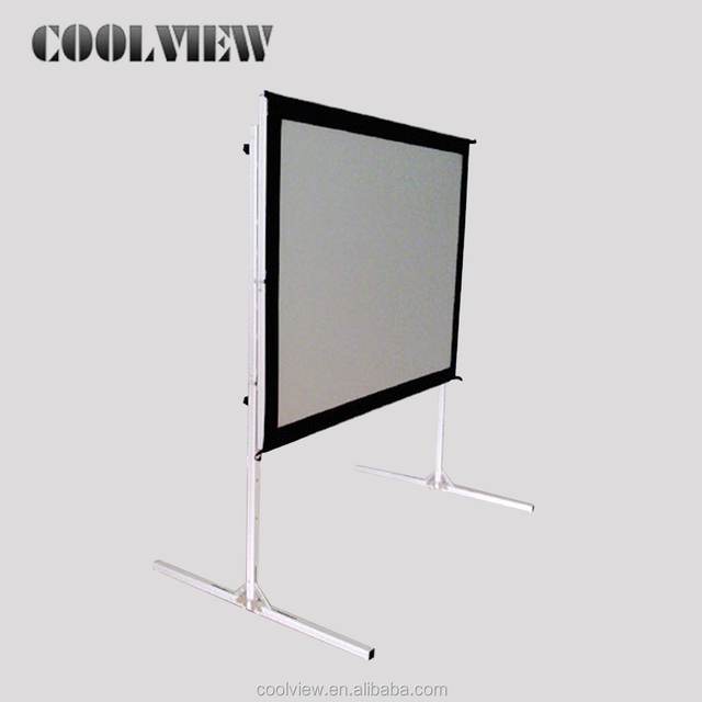 Foldable Projector Fast Frame 16:9 300 500 200 Inch Large Outdoor Fast Folding Projection Screen/portable Projector Screen