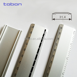 30cm de medición de Aluminio Flexible de metal de escala regla de plástico - Product Image 2
