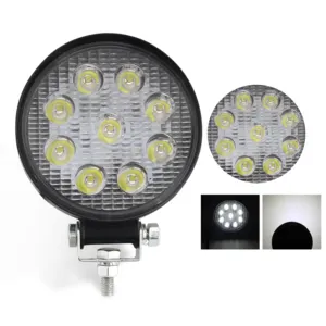 4X4 LED 越野 SUV 重型卡车 led 工作灯 4.3英寸 9 LED 27w 工作灯