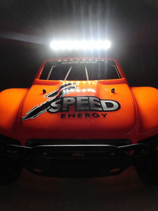 RC 8 LED En Aluminium Lumière Bar-Fit Sur 1/10 Court Camions et Traxxas Slash 4X4, X-Maxx, Axial Score, et Yeti XL - Product Image 6