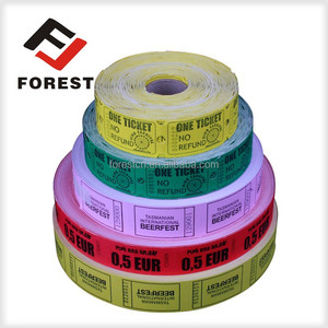 Tùy Chỉnh In Offset Giấy & Bìa 10 Rolls Miễn Phí Cho Chứng Khoán FL In Ấn <span class=keywords><strong>Raffle</strong></span> Vé Roll Scraper Vé OEM Chấp Nhận - Product Image 1