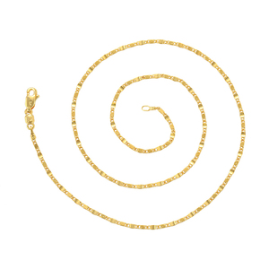 Bijoux en plaqué or 24K, collier de luxe et chaîne en or, pour les femmes, tendance, 44890 - Product Image 2