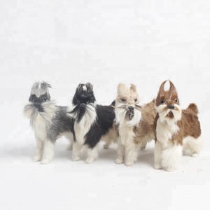 Figura <span class=keywords><strong>de</strong></span> Perro <span class=keywords><strong>Schnauzer</strong></span> en <span class=keywords><strong>Miniatura</strong></span>, Realista, <span class=keywords><strong>de</strong></span> Piel Sintética, Gran Regalo para Amantes <span class=keywords><strong>de</strong></span> los Perros - Product Image 5