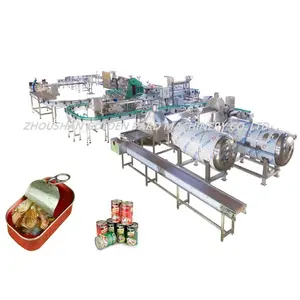 Cheap excellent sardine canning machine canned fish processing line