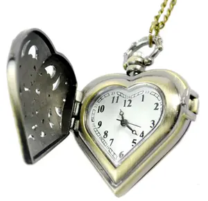 Heart Shaped Modern Pocket Watch Engraved Pocket Watch Buy