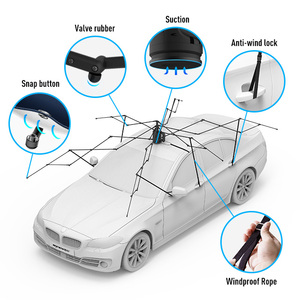 Tissu de fenêtre publicitaire premium filet de stationnement parapluie <span class=keywords><strong>voiture</strong></span> pare-<span class=keywords><strong>soleil</strong></span> - Product Image 6