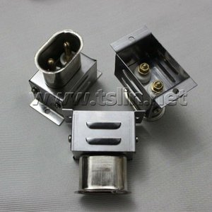 Tomada conector do aquecedor de cerâmica, alta temperatura, conector de plugue cerâmico