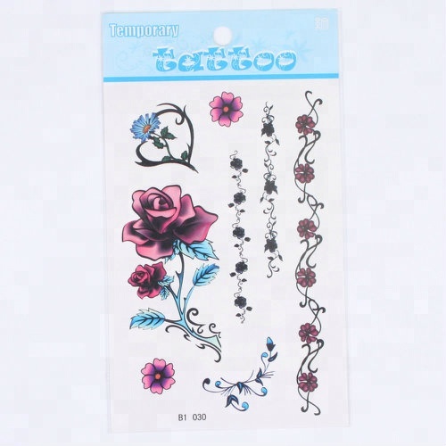 Тату-наклейка с красивыми буквами, Временные татуировки, тату для боди-арта, тату для макияжа