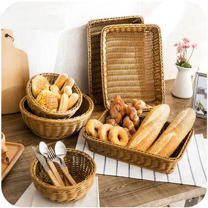 Wholesale Hotel <strong>Basket</strong> Rectangular Colored Supplier Kitchen Wicker <strong>Empty</strong> <strong>Hamper</strong> Gift Weaving Bin <strong>Cheap</strong> <strong>Basket</strong> Kids for Storage - Product Image 6