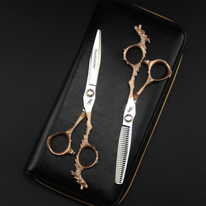 6.0 " <span class=keywords><strong>Ciseaux</strong></span> à cheveux japonais en argent en solde, <span class=keywords><strong>ciseaux</strong></span> de <span class=keywords><strong>coiffure</strong></span> bon marché en acier 440C, <span class=keywords><strong>ciseaux</strong></span> effilés, rasoir de coiffeur, coupe de cheveux - Product Image 4
