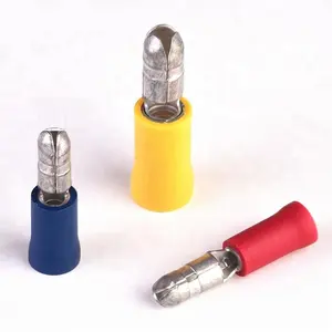 Hampool Various Wire Connectors Types Nautical Pre-insulated Crimp Terminal Splicing Bullet for Boat