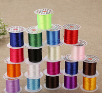 Fil élastique tressé en TPU de haute qualité pour la fabrication de bijoux, le textile de maison, les sacs et les vêtements - Écologique et haute ténacité