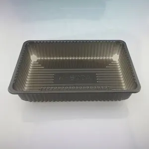 OEM Vacuum Forming Clear Plastic Disposable Pet Salad And Food Container