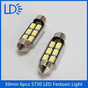 <span class=keywords><strong>A</strong></span> prueba de agua luz de bóveda del adorno led 39mm 6smd 5730 adorno led canbus dome iluminación - Product Image 1