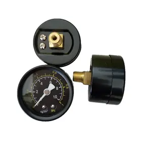 HF 2 "0-200bar 세 시계 방향 설치 공기 압축기 압력 게이지