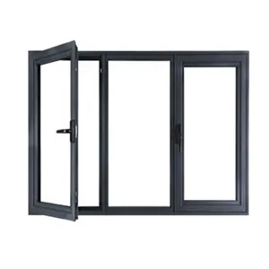 欧洲标准双面板旋转风格铝门平开窗铰链铝内门/外门