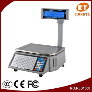 2015 New Product 15kg / 30kg scale price <span class=keywords><strong>the</strong></span> printout label RLS1000 \ - Product Image 5