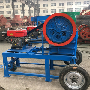 Diesel-Motor Tragbarer Steinbrecher, Mobile Stein- und Gesteinsbrecher-Maschine zum Verkauf - Product Image 2