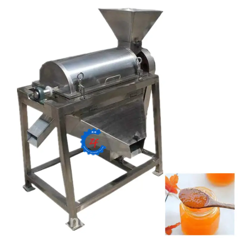 High capacity stainless steel passion fruit pulp machine equipment/fruit juice processing machine