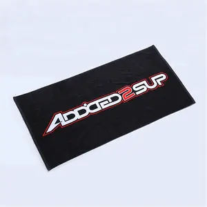 Groothandel China Goedkope Promotie Custom Made Logo Extra Grote Gedrukt Microfiber Strandlaken Bulk