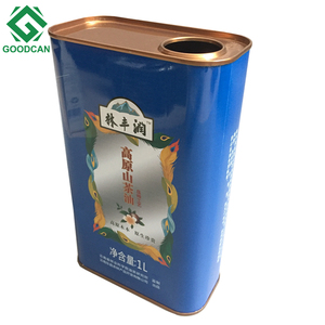 Prezzo di vendita della fabbrica rettangolare di latta di metallo 500ml di oliva barile di <span class=keywords><strong>petrolio</strong></span> - Product Image 6