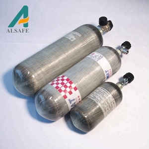 Appareil respiratoire à air comprimé ALSAFE 45oopsi/300bar en fibre <span class=keywords><strong>de</strong></span> carbone composite, bouteille <span class=keywords><strong>de</strong></span> <span class=keywords><strong>plongée</strong></span> - Product Image 4