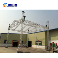 Truss de iluminación de escenario Pequeño, escenario de eventos. Sistema de armazón, armazón de aluminio. Etapa