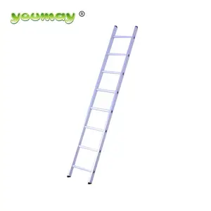 Grote Korting Draagbare Rechte Ladder Duurzame Aluminium Enkelpolige Ladder